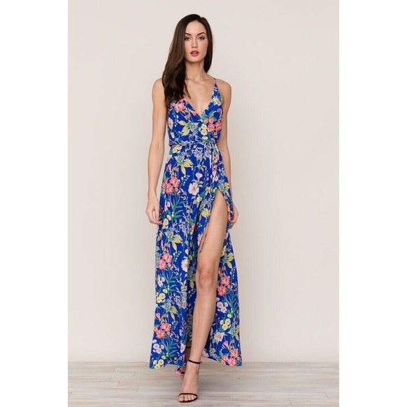 F. Yumi Kim Women Dress Size XXS 100% Silk Floral Sleeveless V Neck. NWT - Picture 1 of 6